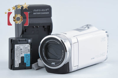 【中古】JVC ケンウッド Everio GZ-HM33 ホワイト デジタルビデオカメラ