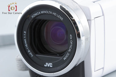 【中古】JVC ケンウッド Everio GZ-HM33 ホワイト デジタルビデオカメラ