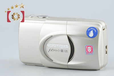 【中古】OLYMPUS オリンパス μ[mju:]-III ミューIII 135 コンパクトフィルムカメラ