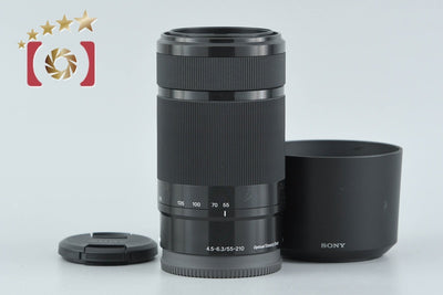【中古】SONY ソニー E 55-210mm f/4.5-6.3 OSS SEL55210 ブラック