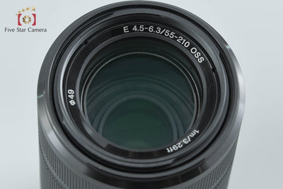 【中古】SONY ソニー E 55-210mm f/4.5-6.3 OSS SEL55210 ブラック