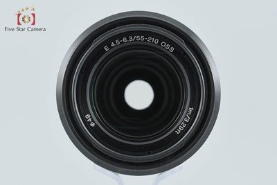 【中古】SONY ソニー E 55-210mm f/4.5-6.3 OSS SEL55210 ブラック