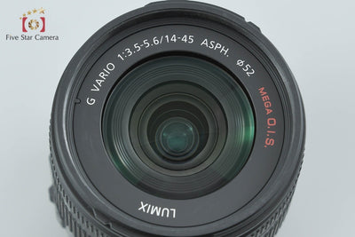 【中古】Panasonic パナソニック LUMIX G VARIO 14-45mm f/3.5-5.6 ASPH. MEGA O.I.S. H-FS014045