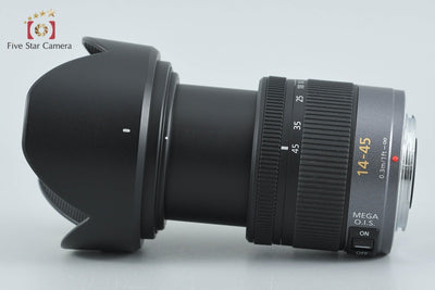 【中古】Panasonic パナソニック LUMIX G VARIO 14-45mm f/3.5-5.6 ASPH. MEGA O.I.S. H-FS014045
