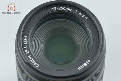 【中古】Canon キヤノン EF-S 55-250mm f/4-5.6 IS