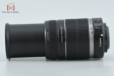 【中古】Canon キヤノン EF-S 55-250mm f/4-5.6 IS