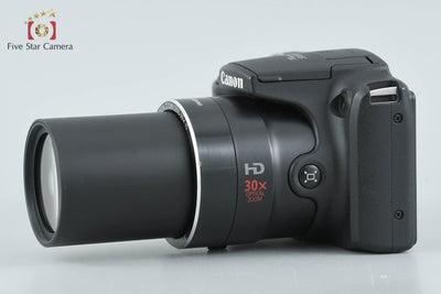 【中古】Canon キヤノン PowerShot SX500 IS ブラック コンパクトデジタルカメラ 元箱付き