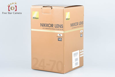 【中古】Nikon ニコン AF-S NIKKOR 24-70mm f/2.8 E ED VR 元箱付き