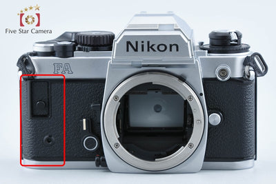 【中古】Nikon ニコン FA シルバー フィルム一眼レフカメラ