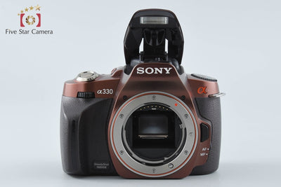 【中古】SONY ソニー α300 DSLR-A300 ダブルズームキット ノーブルブラウン