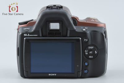 【中古】SONY ソニー α300 DSLR-A300 ダブルズームキット ノーブルブラウン