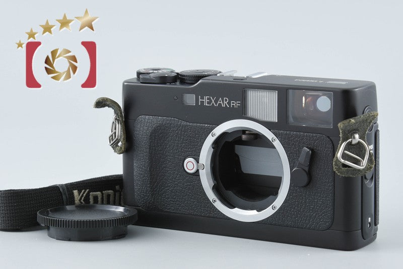 【中古】Konica コニカ HEXAR RF レンジファインダーカメラ 2026.9月 オーバーホール済み