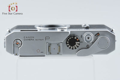 【中古】Canon キヤノン P 桜印 自衛隊仕様 軍用 レンジファインダーフィルムカメラ 希少品 2026.9月 オーバーホール済み