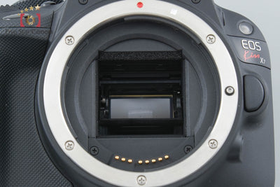 【中古】Canon キヤノン EOS Kiss X7 ダブルズームキット ブラック シャッター回数僅少