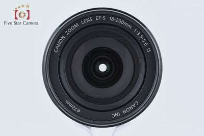 【中古】Canon キヤノン EF-S 18-200mm f/3.5-5.6 IS