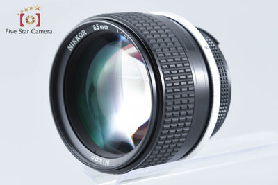 【中古】Nikon ニコン Ai-S NIKKOR 85mm f/1.4 2026.9月 オーバーホール済み