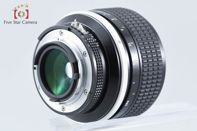 【中古】Nikon ニコン Ai-S NIKKOR 85mm f/1.4 2026.9月 オーバーホール済み