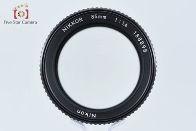 【中古】Nikon ニコン Ai-S NIKKOR 85mm f/1.4 2026.9月 オーバーホール済み
