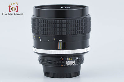 【中古】Nikon ニコン Ai-S NIKKOR 85mm f/1.4 2026.9月 オーバーホール済み