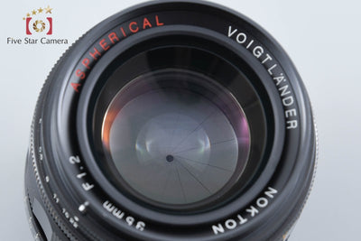 【中古】Voigtlander フォクトレンダー NOKTON 35mm f/1.2 Aspherical ライカMマウント用