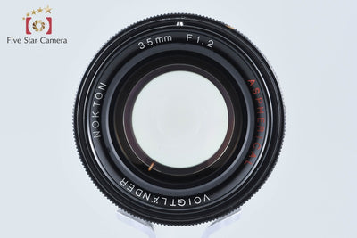 【中古】Voigtlander フォクトレンダー NOKTON 35mm f/1.2 Aspherical ライカMマウント用
