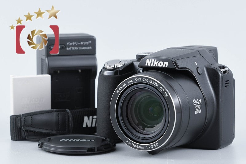 【中古】Nikon ニコン COOLPIX P90 ブラック コンパクトデジタルカメラ