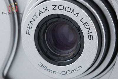 【中古】PENTAX ペンタックス ESPIO 90MC シルバー コンパクトフィルムカメラ