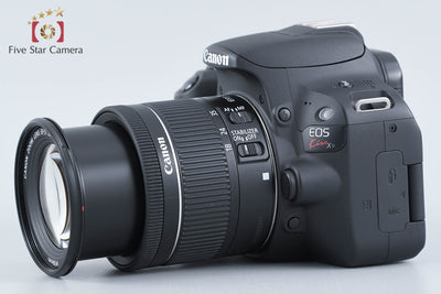 【中古】Canon キヤノン EOS Kiss X9 EF-S 18-55 IS STM レンズキット ブラック