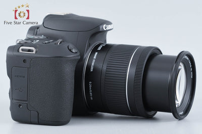 【中古】Canon キヤノン EOS Kiss X9 EF-S 18-55 IS STM レンズキット ブラック