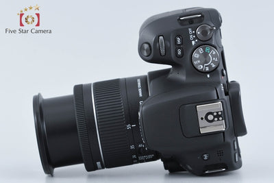 【中古】Canon キヤノン EOS Kiss X9 EF-S 18-55 IS STM レンズキット ブラック