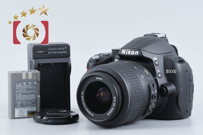 【中古】Nikon ニコン D3000 レンズキット シャッター回数僅少