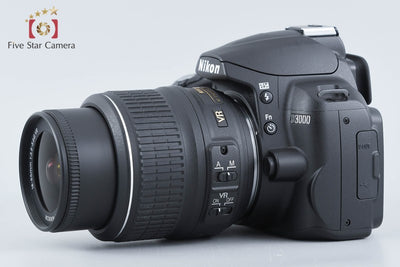 【中古】Nikon ニコン D3000 レンズキット シャッター回数僅少