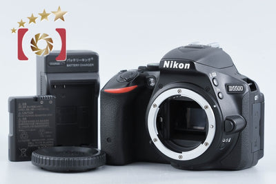 【中古】Nikon ニコン D5500 ブラック デジタル一眼レフカメラ