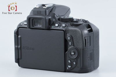 【中古】Nikon ニコン D5500 ブラック デジタル一眼レフカメラ