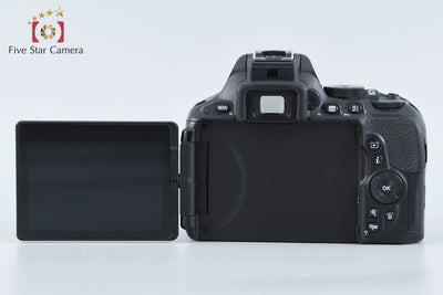 【中古】Nikon ニコン D5500 ブラック デジタル一眼レフカメラ