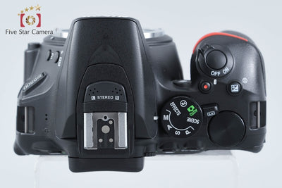 【中古】Nikon ニコン D5500 ブラック デジタル一眼レフカメラ