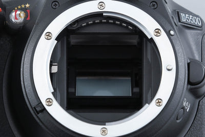 【中古】Nikon ニコン D5500 ブラック デジタル一眼レフカメラ