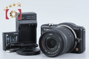 【中古】Panasonic パナソニック LUMIX DMC-GF3 エスプリブラック + G VARIO 14-42mm f/3.5-5.6 ASPH. MEGA O.I.S. H-FS014042