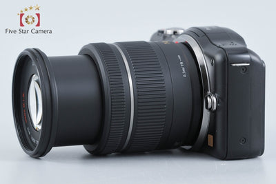 【中古】Panasonic パナソニック LUMIX DMC-GF3 エスプリブラック + G VARIO 14-42mm f/3.5-5.6 ASPH. MEGA O.I.S. H-FS014042