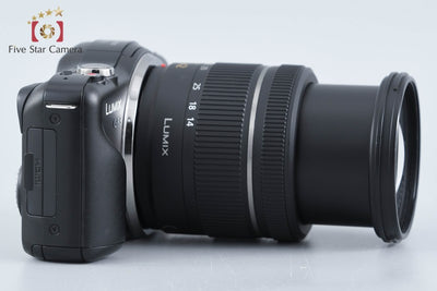 【中古】Panasonic パナソニック LUMIX DMC-GF3 エスプリブラック + G VARIO 14-42mm f/3.5-5.6 ASPH. MEGA O.I.S. H-FS014042