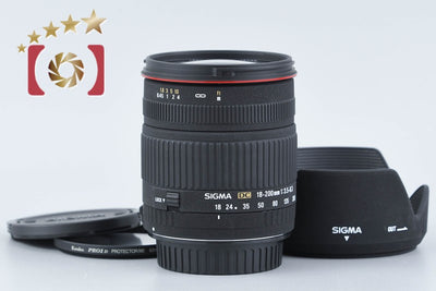 【中古】SIGMA シグマ 18-200mm f/3.5-6.3 DC キヤノン用