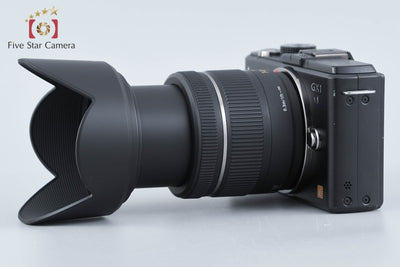 【中古】Panasonic パナソニック LUMIX DMC-GX1 エスプリブラック + G VARIO 14-42mm f/3.5-5.6 ASPH. MEGA O.I.S. H-FS014042 シャッター回数僅少