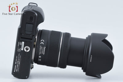 【中古】Panasonic パナソニック LUMIX DMC-GX1 エスプリブラック + G VARIO 14-42mm f/3.5-5.6 ASPH. MEGA O.I.S. H-FS014042 シャッター回数僅少