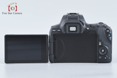 【中古】Canon キヤノン EOS Kiss X10 ダブルズームキット シャッター回数僅少 元箱付き