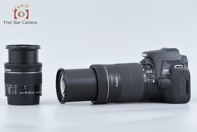 【中古】Canon キヤノン EOS Kiss X10 ダブルズームキット シャッター回数僅少 元箱付き