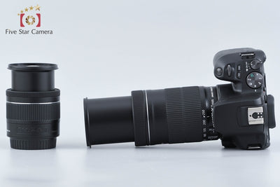 【中古】Canon キヤノン EOS Kiss X10 ダブルズームキット シャッター回数僅少 元箱付き