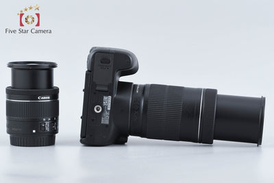【中古】Canon キヤノン EOS Kiss X10 ダブルズームキット シャッター回数僅少 元箱付き
