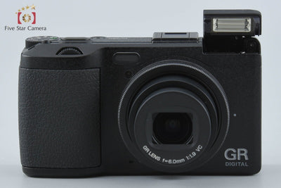 【中古】RICOH リコー GR DIGITAL IV ブラック コンパクトデジタルカメラ シャッター回数僅少