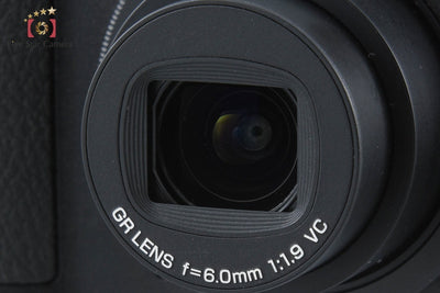 【中古】RICOH リコー GR DIGITAL IV ブラック コンパクトデジタルカメラ シャッター回数僅少