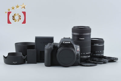 【中古】Canon キヤノン EOS Kiss X10 ダブルズームキット シャッター回数僅少